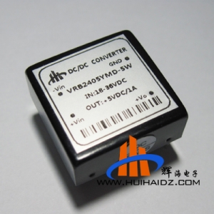 18-36VDC宽电压输入稳压5VDC输出5W功率VRB2405YMD-5W