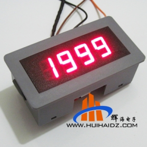 三位半数显DC0-2000V 2KV高压电压表头 1.0级高精度 高压模块绝配