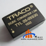 原装进口4.7-6V输入 稳压5V输出 500VDC隔离电源模块TYL05-05S30