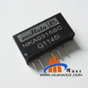 日本原装进口 3.3V转正负15V 隔离非稳压电源模块NKA0315SC