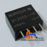 全新金升阳MORNSUN 12V转5V隔离非稳压电源模块 B1205S-1W