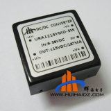 可定制隔离模块 5W功率9-36V转正负+-15V稳压输出URA1215YMD-5W