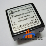 厂家直销48转稳压12VDC输出5W电流WRB4812YMD-5W
