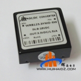 9-18VDC宽电压输入稳压3.3VDC输出1.51A电流WRB123.3YMD-5W