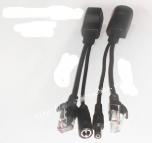 poe合成器+分离器12-48v poe供电模块 poe供电电源 带屏蔽poe供电器