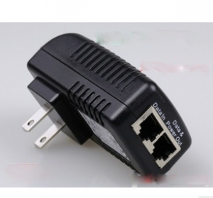 poe合路器 poe供电器  带灯poe电源 48V 0.5A 供电模块 AP