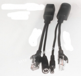 poe合成器+分离器12-48v poe供电模块 poe供电电源 带屏蔽poe供电器